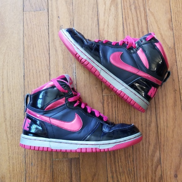 Nike Other - Sample Big Nike High Size 3.5Y Black And Pink